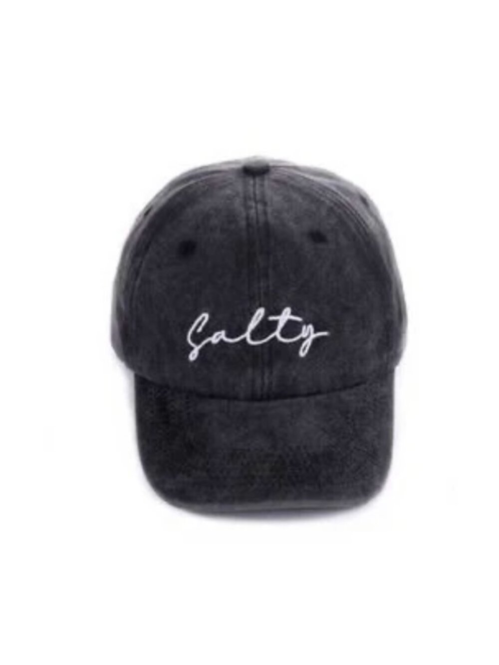NWOT Zenana SOLID BLACK Salty Hat